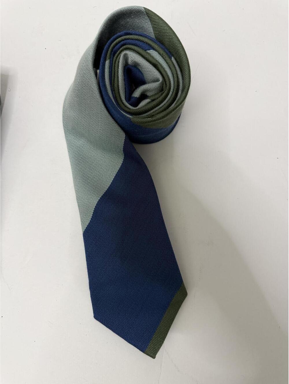 Tie Bar Blue Green 3 inch